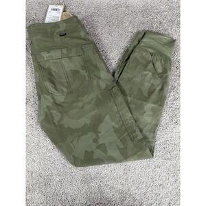 Prana Women's Camo Sweatpants, Jogger green, NWT, Size 30‎ in Waist, Size 6